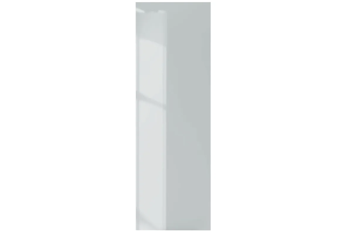 Фальшпанель "Калипсо" для верхних высоких шкафов (ФВ.ФП1) Серый перламутровый глянец