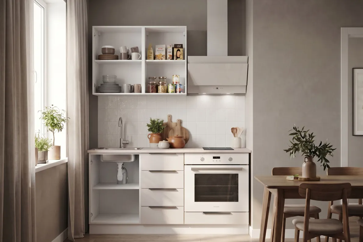 Кухонный гарнитур Калипсо 1,5 м