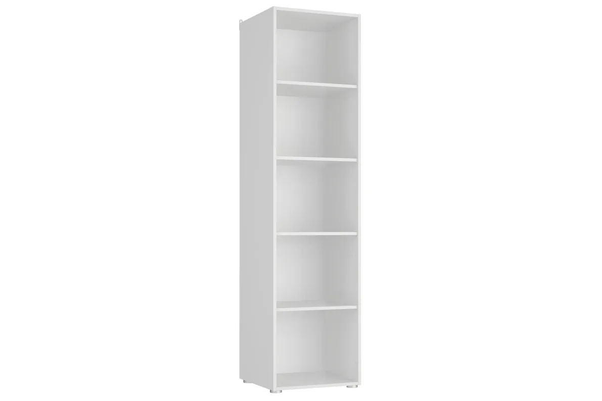 Шкаф 1-дверный Модерн (Modern) СтильБелый глянец, фото 2