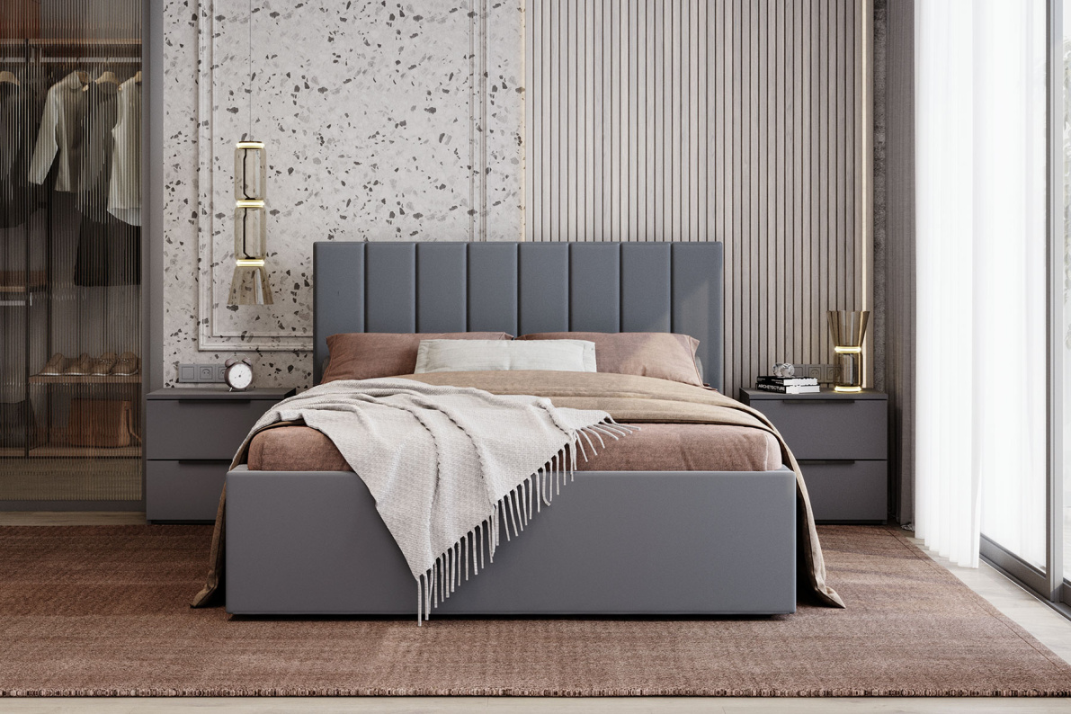 Кровать Аврора (120 х 200) с ПМ, фото 2