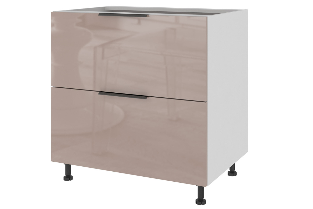 Тумба напольная с 2-мя ящиками Тандембокс 80 х 82 см Калипсо