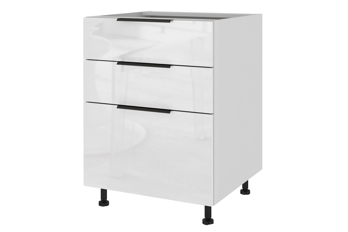 Тумба напольная с 3-мя ящиками Тандембокс 60 х 82 см Калипсо