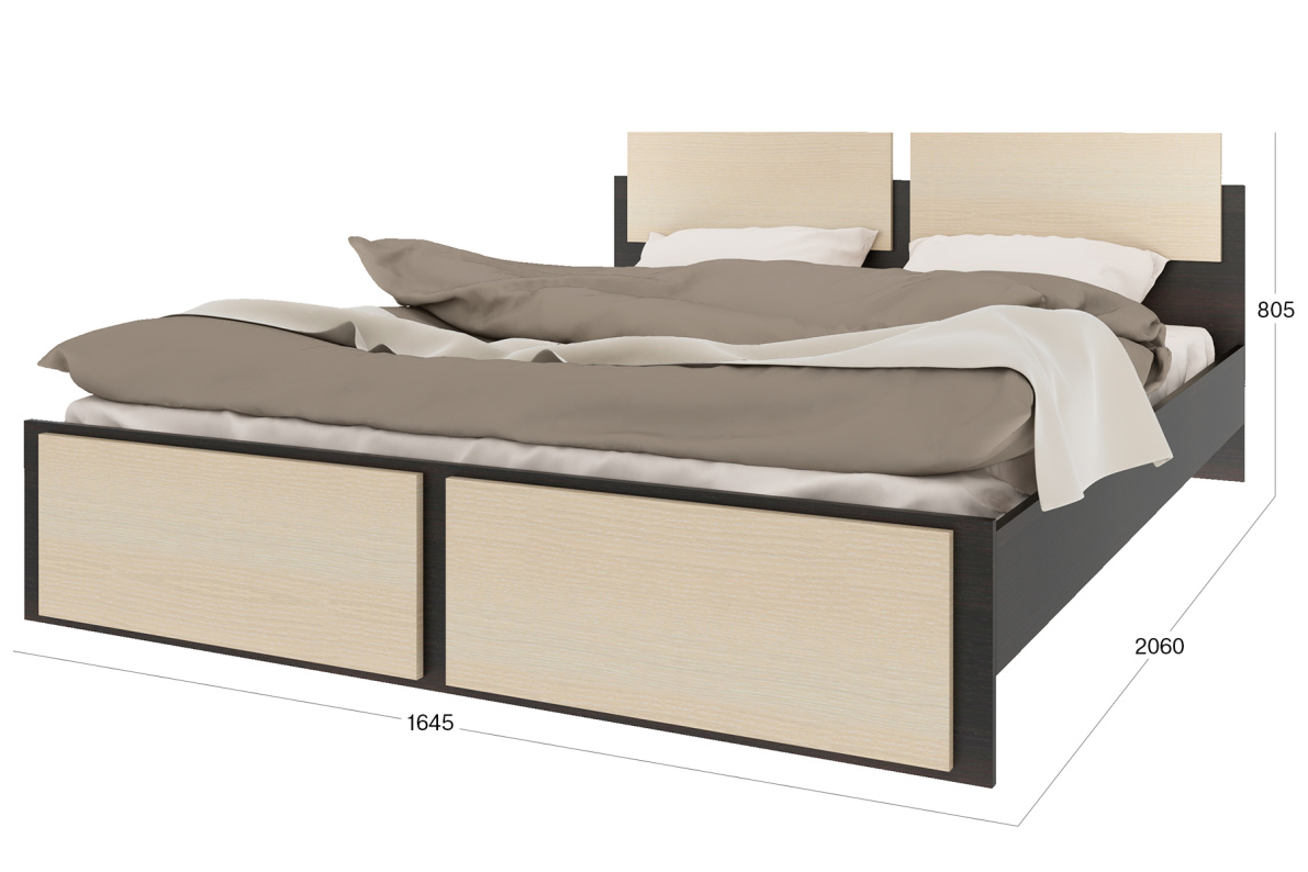 Кровать (160 х 200) Элиза 160х200