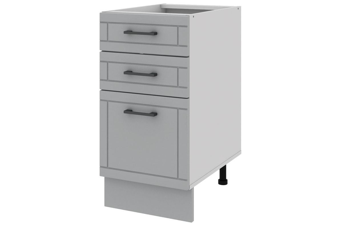 Шкаф напольный с 3-мя ящиками 40 см Грейс