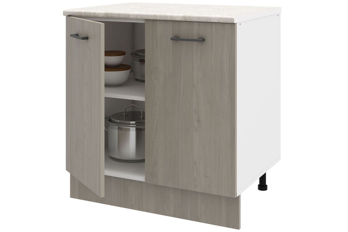 Шкаф напольный  со столешницей 80 см Иола