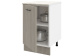 Шкаф напольный  со столешницей 50 см Иола Скандинавское дерево серое, фото 3