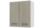 Шкаф навесной 60 см Иола Скандинавское дерево серое