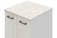 Шкаф напольный  со столешницей 60 см Иола Скандинавское дерево белое, фото 5
