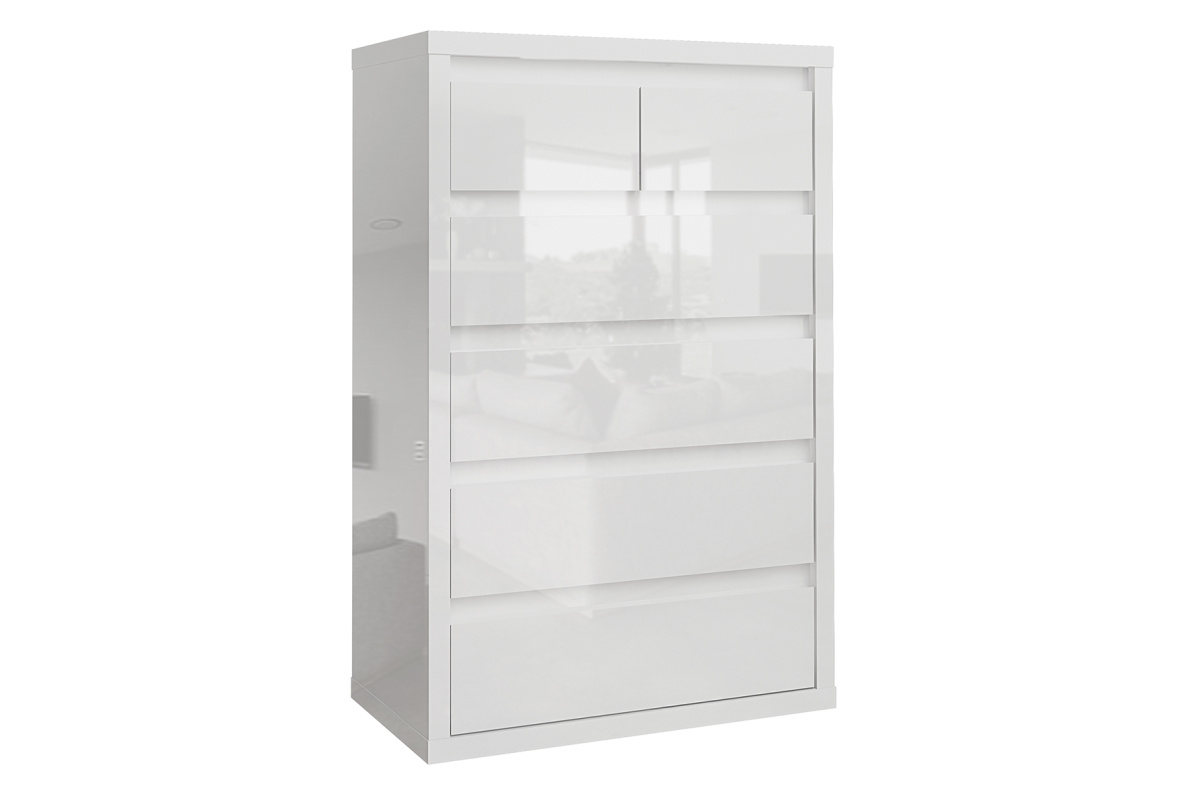 Комод  с 6-ю ящиками 80х121,3х40 см Норден