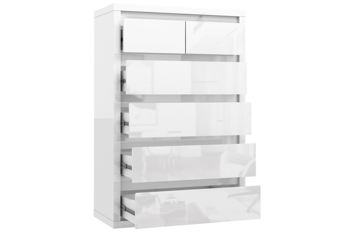 Комод  с 6-ю ящиками 80х121,3х40 см Норден