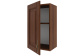 Шкаф навесной 40 см Орех Каштан, фото 2