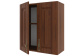 Шкаф навесной 60 см Орех Каштан, фото 2