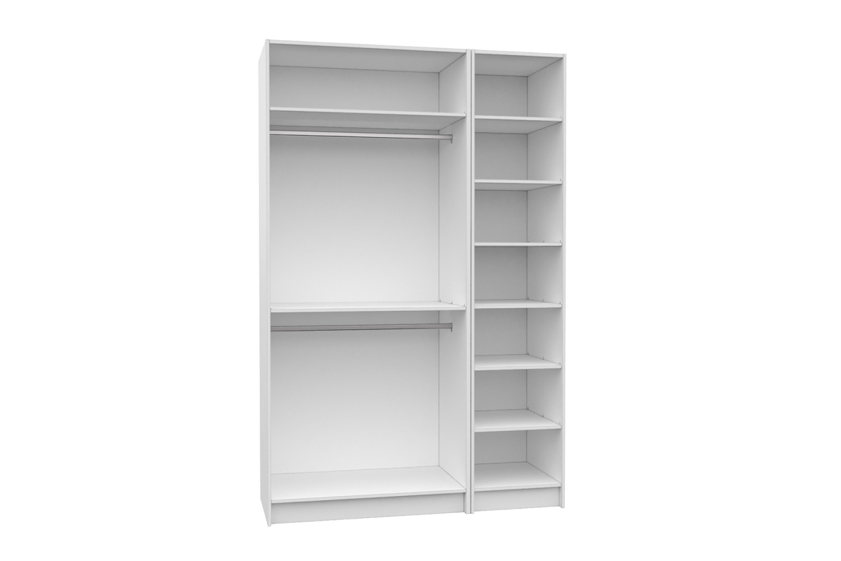 Шкаф 3-х дверный с фасадом МДФ Оскар (компл.5)Белый, фото 2