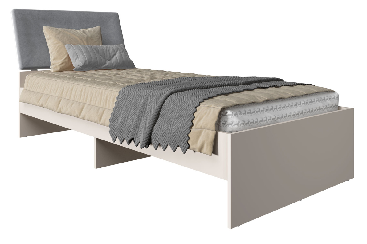 Односпальная кровать с основанием Софт (90 х 200 см), фото 4