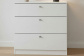 Комод 70х40х72 см с 3-мя ящиками Теви Белый, фото 2