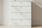 Комод 70х40х94 см с 4-мя ящиками Теви Белый, фото 2